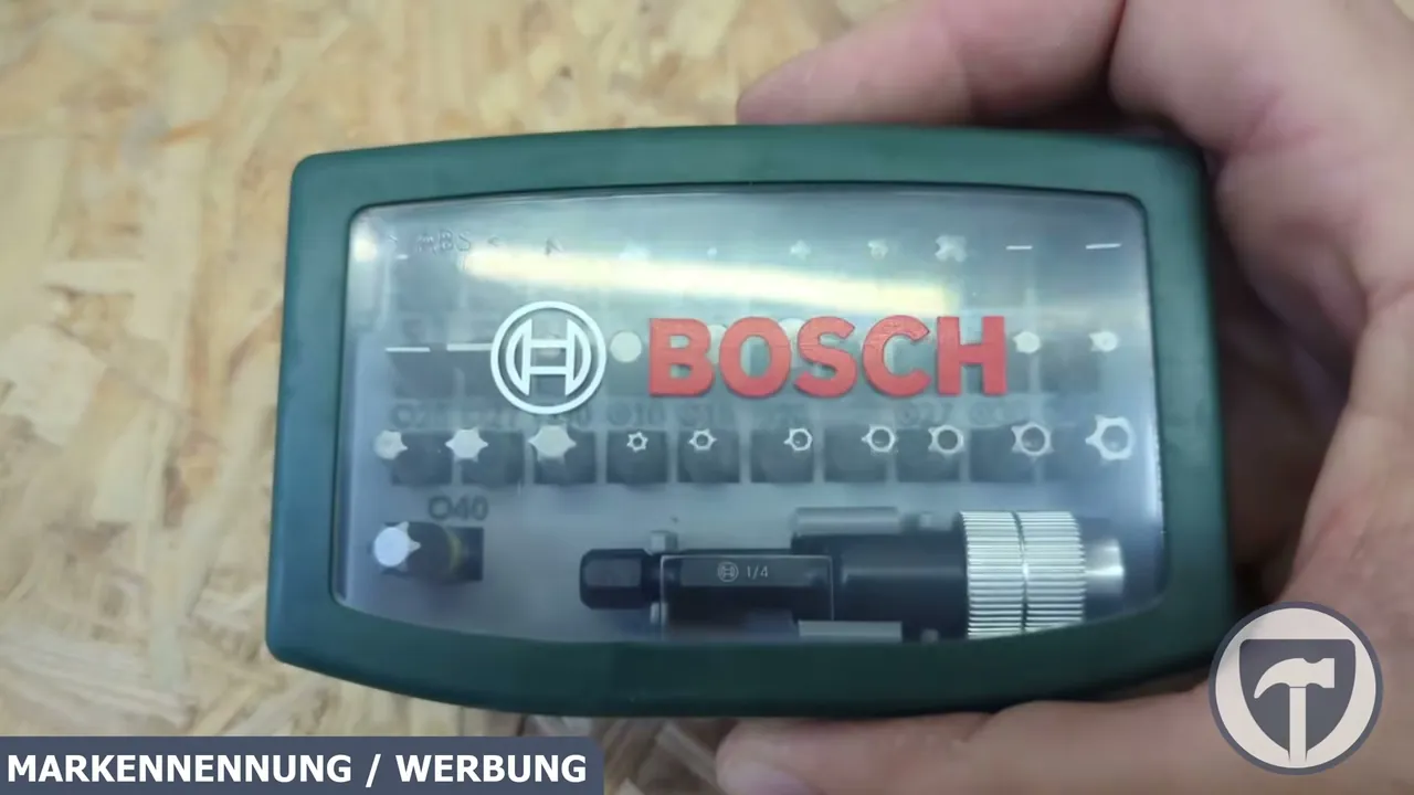 Die kompakte Box bietet einen transparenten Deckel und enthält neben 31 Bits auch einen magnetischen Universalhalter.
