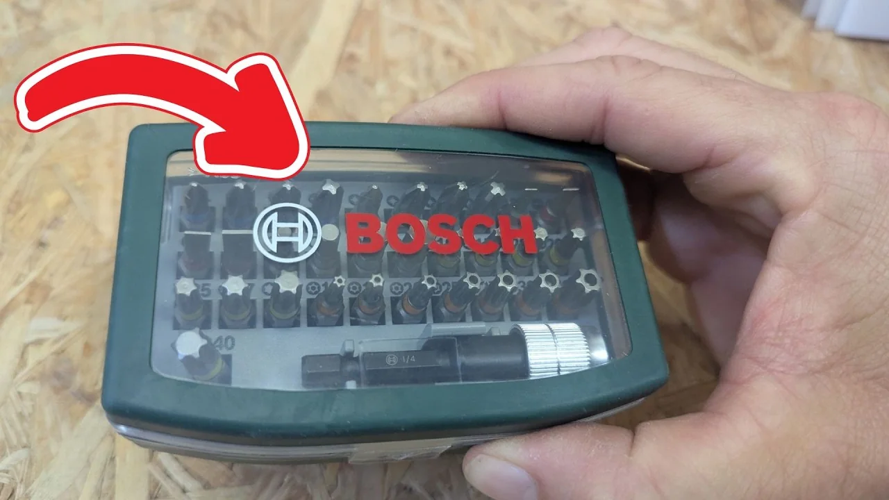 Video: Bosch 32tlg. Schrauberbit-Set