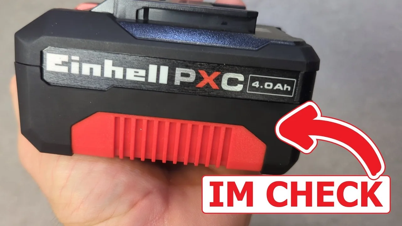 Video: Einhell Original Akku-Twinpack PXC 18 V 4,0 Ah