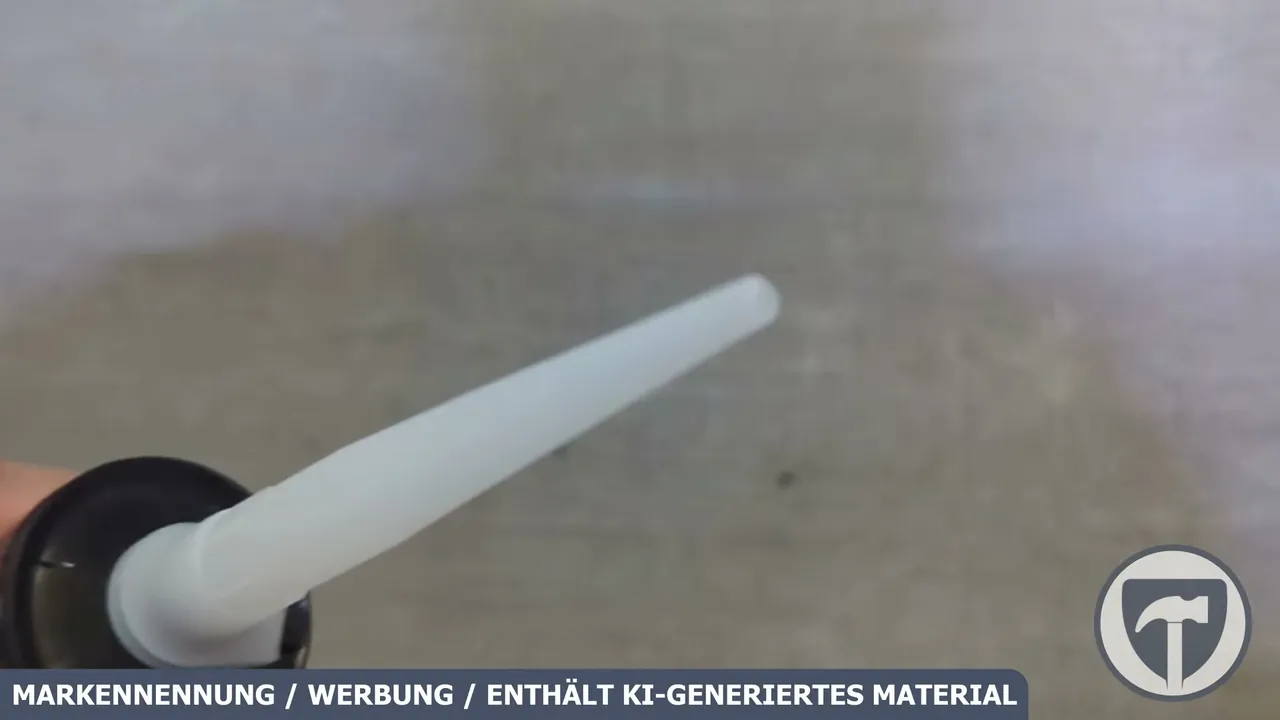 Die Kartuschendüse ermöglicht einen gezielten Klebstoffauftrag und das Überbrücken von Fugen bis 20 mm.