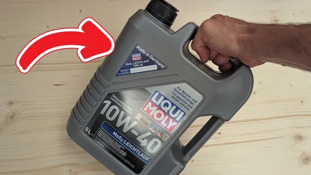 LIQUI MOLY MoS2 Leichtlauf 10W-40