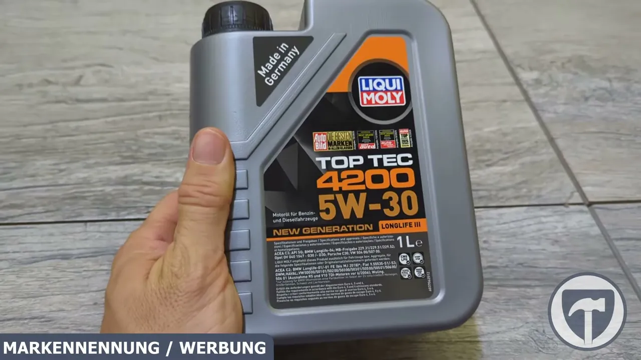 Das Liqui Moly Top Tec 4200 5W-30 basiert auf moderner Synthesetechnologie und unterstützt eine lange Motorlebensdauer.