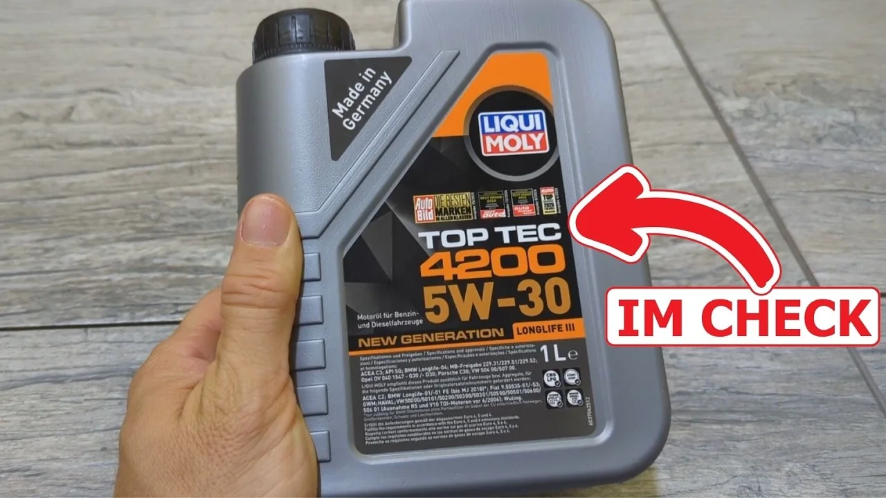 Video: LIQUI MOLY Top Tec 4200 5W-30