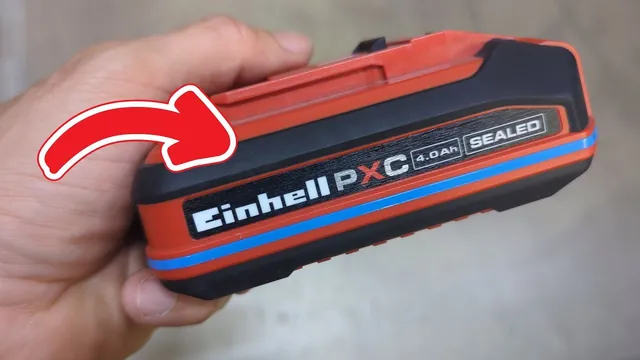 Einhell Original Akku PXC+ 18 V 4,0 Ah Sealed