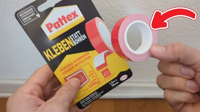 Pattex Kleben statt Bohren Montagebands