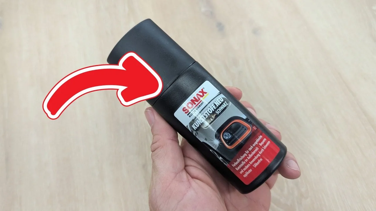 Video: SONAX Kunststoff Neu Schwarz