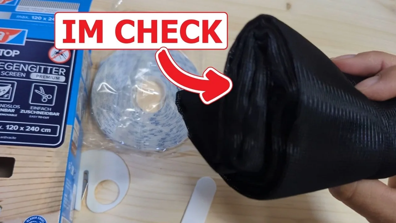 Video: tesa INSECT STOP Klett Fliegengitter Premium