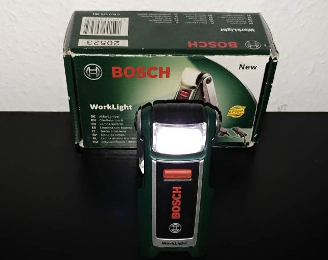 Bosch Worklight Test (HomeSeries) Kann das Arbeitslicht überzeugen?