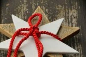 Weihnachtsbasteln mit Holz