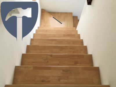 Treppe selber verkleiden