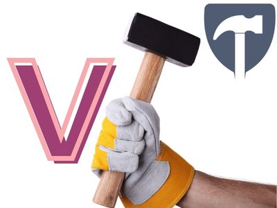 Werkzeug mit V am Anfang